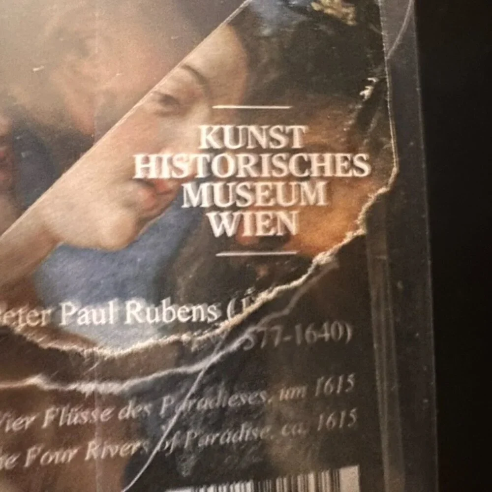 Peter Paul Rubens The Four Rivers of Paradise Mirror Compact Vienna Souvenir